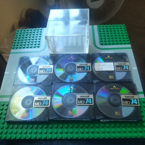 Maxell minidiscs 74 - maxell,
