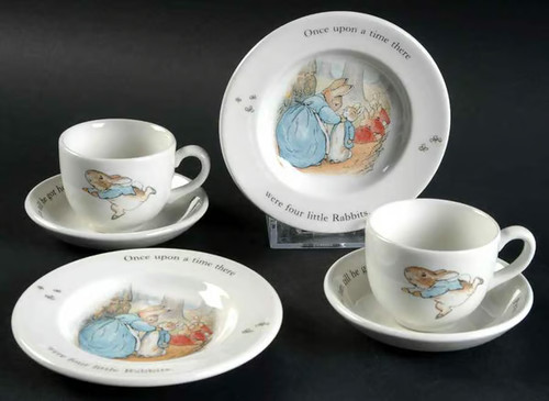 Vtg wedgwood piece - piece, peter