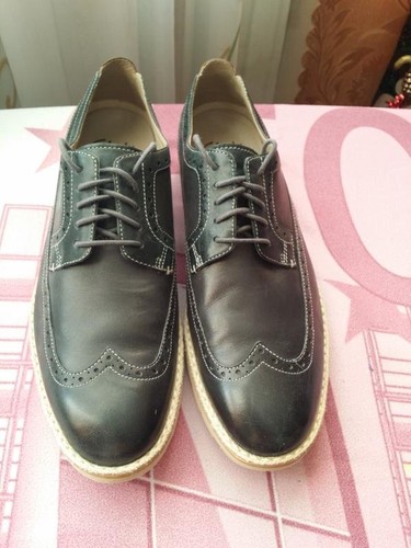 Men clarks heels grey - heels, leather