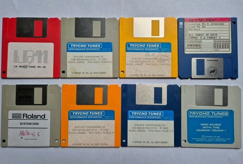 Roland performance data disks - performance,