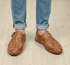 Men's Handwoven Leather