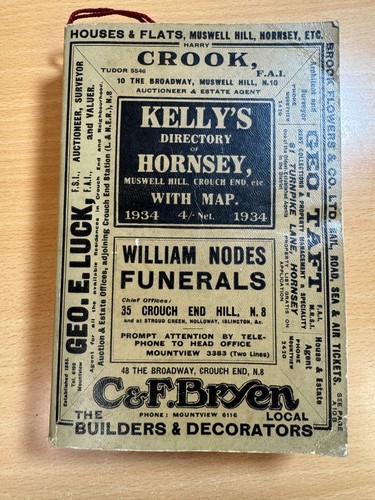 Kelly directory hornsey - directory, of