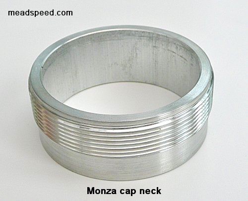 Monza cap neck fuel tank - monza,