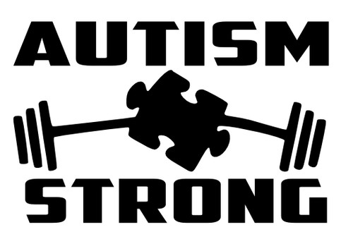 Autism strong awareness vinyl - awareness,