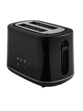2300W Black 2 Slice Toaster Timer Digital display 6 Browning Levels Wider Slot