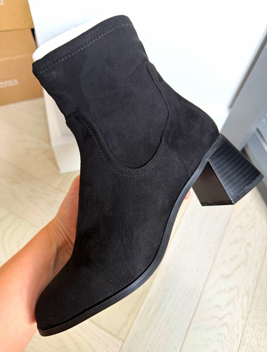 Williams black suede wide - williams,