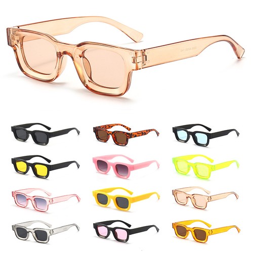 Retro rectangle sunglasses - sunglasses, for