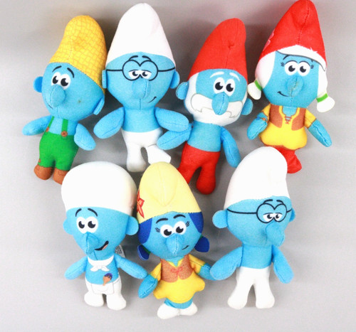 Mcdonalds smurf soft toy - mcdonalds,