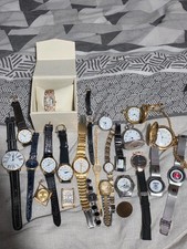 Job lot of watches and a coin