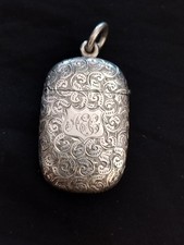 MB 1892 Antique Silver Vesta