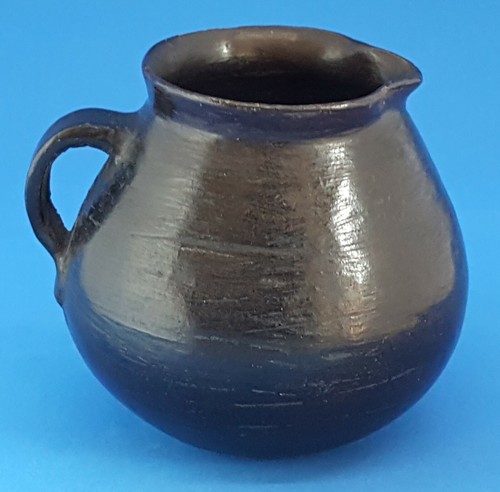 Chinese black burnished - , glaze
