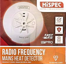 HiSPEC MAINS HEAT DETECTOR HSSA/HE/RF10-PRO