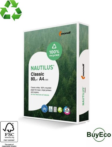 Nautilus classic white paper - classic,