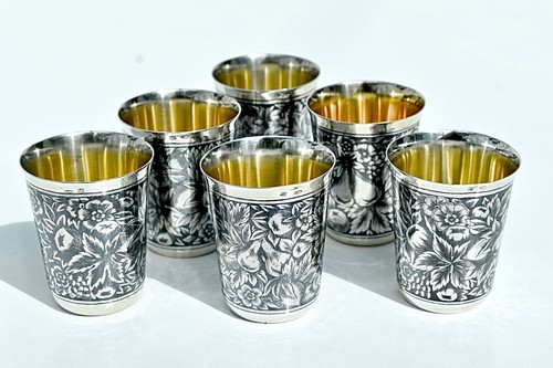 Superb set six russian - of,