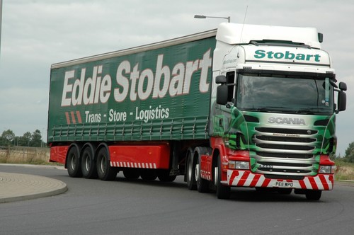 Eddie stobart pe11wpo - at, goole