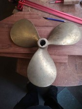 Bronze boat propeller - bronze, 18”