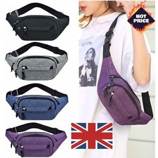 Unisex Waist Bum Bag Men Women Fanny Pack Travel Holiday Money Belt Pouch Wallet