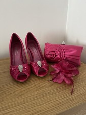 Hot Pink (silver Heels)