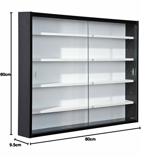 Wall mounted display cabinet - wall-mounted,