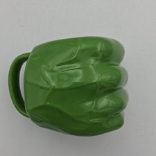 The Incredible Hulk 3D Hand Shaped Fist Green Coffee Mug Marvel Official Tea Cup