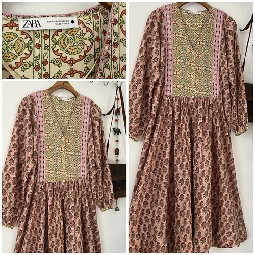 Zara 100 cotton hippie - zara, 100%