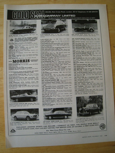 Gold seal car - gold, company