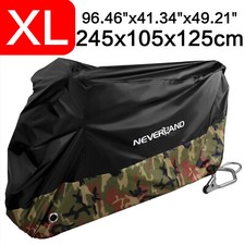 XL Camo Waterproof Motorcycle