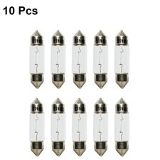 10x 242 Festoon Bulb 24v 5w (11 x 38mm) Interior Light Number Plate Auto