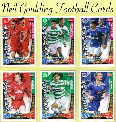 Topps spfl match attax - attax, 2019-20