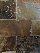  Riven Copper Slate Paving Slabs- Various Sizes- Collection only