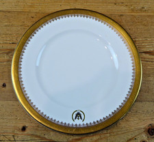 Vintage Royal Grafton Bone China Regal 10.75" Dinner Plate with Crest