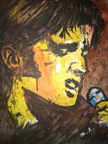 Expressionist elvis presley - expressionist,