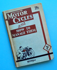 1942 Motorcycle Manual Book