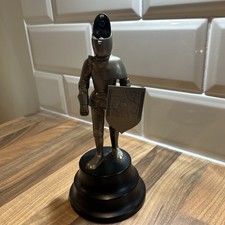 Vintage knight with cigarette