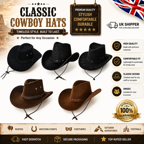 Unisex cowboy cowgirl hat - unisex,