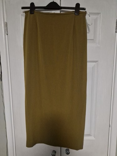 Wallis mustard maxi skirt - mustard,