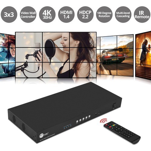 Siig ceh26f11s1 3x3 - 4k, video