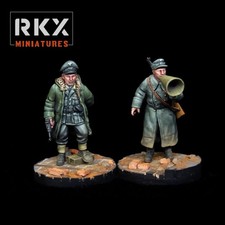 28mm WW2 Volkssturm - HQ Team