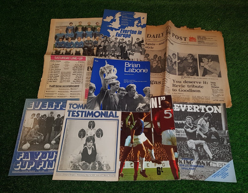 Everton job lot - fc, 1970's