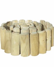 Flexible wooden log roll - flexible,