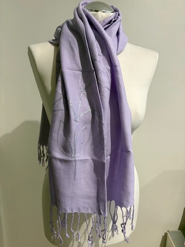 Lilac soft feel - , scarf