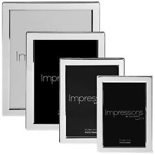 Impressions Silverplated Photo Frame 4x4 4x6 5x7 6x8 8x10 + Multi Picture Frame