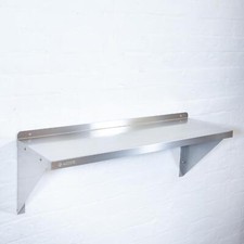 Stainless steel wall - stainless, shelf