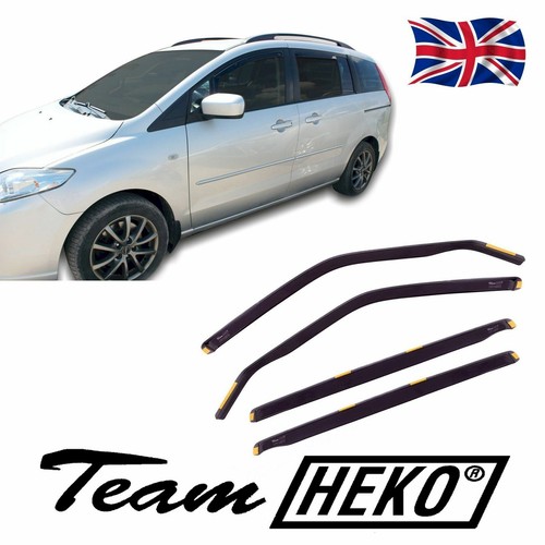 Heko wind deflectors for mazda - deflectors,