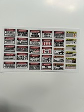 RC Car Crawler Stickers Decals 1/10 RC Crawler