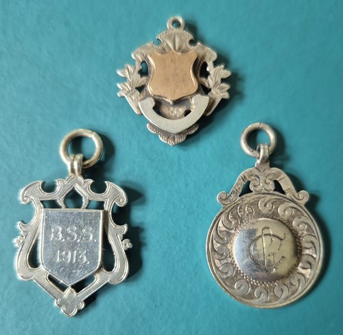Three vintage intricately - vintage,