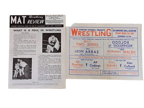 Vintage 1965 wrestling - 1965,