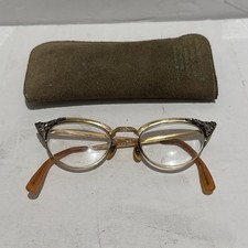 Vintage Shuron 5-3/4 USA 1/10 12K GF 46¤20 127 Eyeglasses "Frames Only"