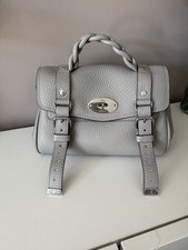 Mulberry Mini Alexa, Pale Grey