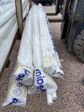 Job lot of 60x polypipe white overflow pipe 3 meter x 21.5mm